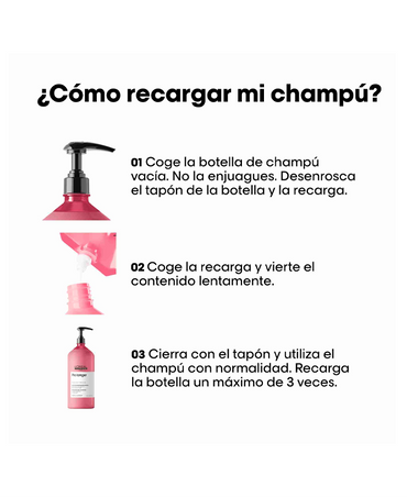 LP LOREAL SERIE EXPERT PRO LONGER SHAMPOO 1000 ML. REFILL 2026