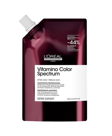 LP LOREAL SERIE EXPERT VITAMINO COLOR SPECTRUM SHAMPOO 1000 ML. REFILL