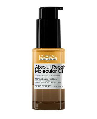 LP LOREAL SERIE EXPERT ABSOLUT REPAIR MOLECULAR DUAL OIL  90 ML. 2025