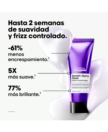 LP LOREAL SERIE EXPERT KERATIN ALPHA SLEEK SMOOTH TRANSFORMER 200 ML. 2026