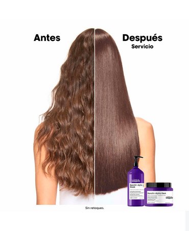 LP LOREAL SERIE EXPERT KERATIN ALPHA SLEEK SHAMPOO 1500 ML. 2026