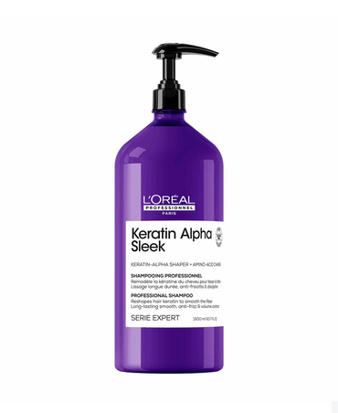 LP LOREAL SERIE EXPERT KERATIN ALPHA SLEEK SHAMPOO 1500 ML. 2026