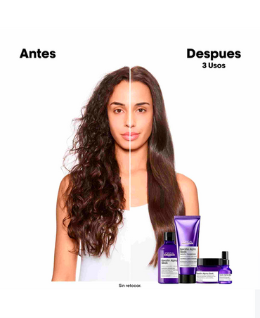 LP LOREAL SERIE EXPERT KERATIN ALPHA SLEEK SHAMPOO 500 ML. REFILL 2026