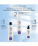 NIOXIN SISTEMA 6 QUIMICAMENTE TRATADO AFINAMIENTO EVIDENTE 300/300/150 ML. - El Palacio De La Belleza