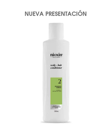 NIOXIN 2 SCALP THERAPY REVITALIZING NATURAL HAIR PERDIDA AVANZADA 300 ML. - El Palacio De La Belleza