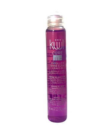 KUUL CURE ME AMPOLLETA SHINE ELIXIR LEAVE-IN 12 ML.