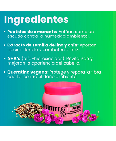 NEFERTITI CURL PRO WAVES MASCARILLA 350 GRS.