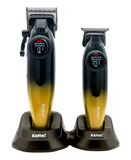 KEMEI ESTUCHE CERRADURA CLAVE COMBO CLIPPER /TRIMMER KM-1867+1868 GOLD