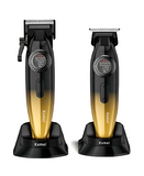 KEMEI ESTUCHE CERRADURA CLAVE COMBO CLIPPER /TRIMMER KM-1867+1868 GOLD