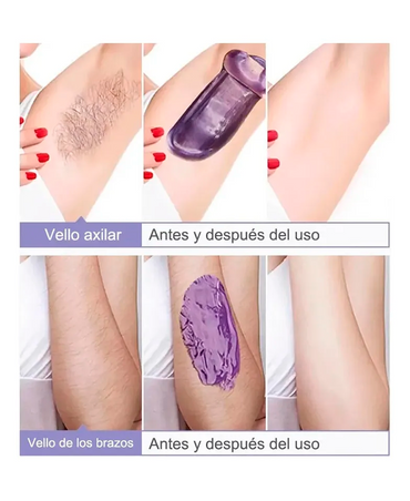MAXCARE CERA DEPILATORIA ELASTICA 400 GRS. ALOE