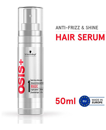 SCHWARZKOPF OSIS MAGIC FINISH GLOSS ANTI-FRIZZ SERUM 50 ML. - El Palacio De La Belleza