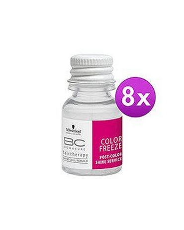 SCHWARZKOPF BONACURE COLOR FREEZE POST COLOR AMP CAJA 8X10 ML.