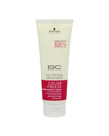 SCHWARZKOPF BONACURE COLOR FREEZE THERMO PROTECT CREAM 125 ML.