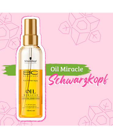 SCHWARZKOPF OIL MIRACLE LIQUID OIL CONDITIONER 150 ML.