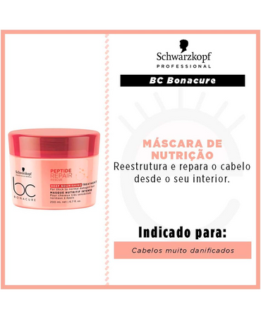 SCHWARZKOPF BC REPAIR RESCUE DEEP NOURISHING TREATMENT 200 ML.