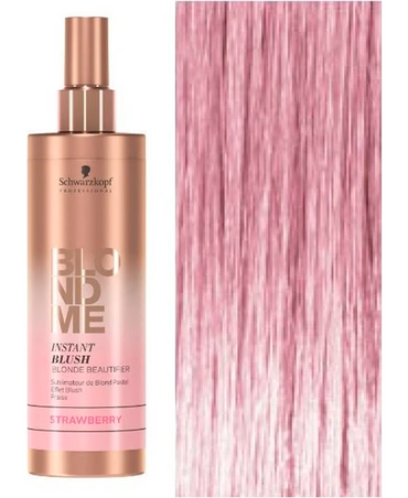 SCHWARZKOPF BLONDME INSTANT BLUSH 250 ML. STRAWBERRY(D) - El Palacio De La Belleza