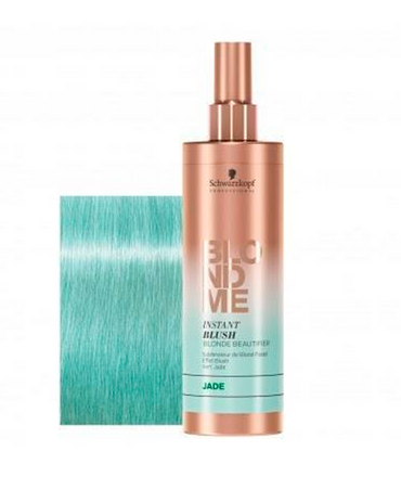 SCHWARZKOPF BLONDME INSTANT BLUSH 250 ML. JADE (D) - El Palacio De La Belleza