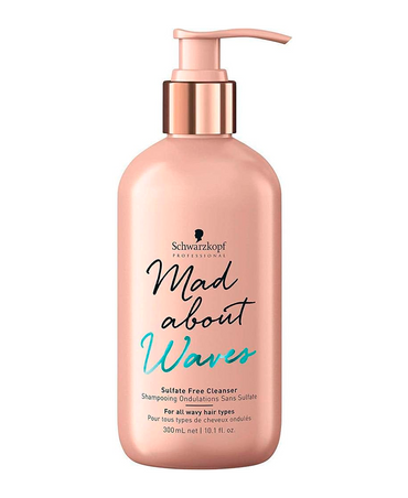 SCHWARZKOPF MAD ABOUT WAVES SHAMPOO SIN SULFATOS 300 ML.