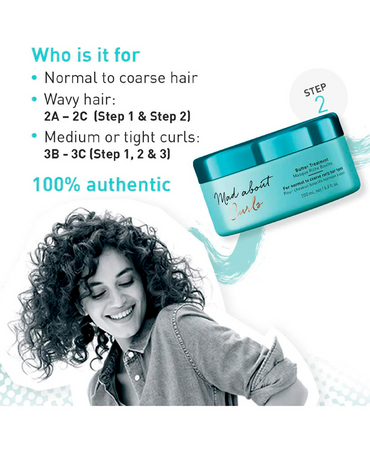 SCHWARZKOPF MAD ABOUT CURLS BUTTER TRATAMIENTO 500 ML. - El Palacio De La Belleza
