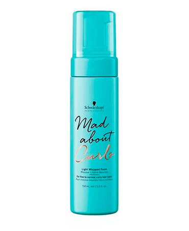 SCHWARZKOPF MAD ABOUT CURLS ESPUMA LIGHT WHIPPED 150 ML.