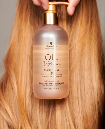SCHWARZKOPF NUEVO OIL ULTIME MARULA & ROSE SHAMPOO 300 ML. - El Palacio De La Belleza