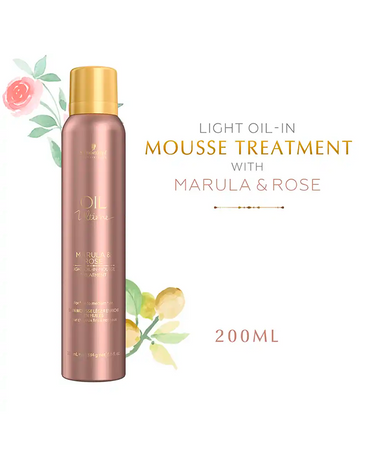 SCHWARZKOPF NUEVO OIL ULTIME MARULA & ROSE MOUSSE 200 ML. (D) - El Palacio De La Belleza