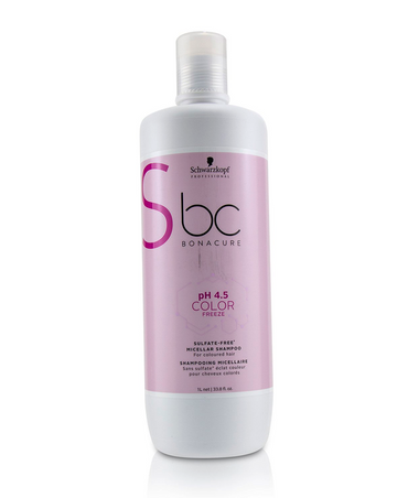 SCHWARZKOPF NUEVO BC PH 4.5 COLOR FREEZE SIN SULFATOS SHAMPOO 1 LT.