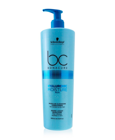 SCHWARZKOPF NUEVO BC HYALURONIC MOISTURE KICK MICELLAR CONDITIONER 500 ML.(D)