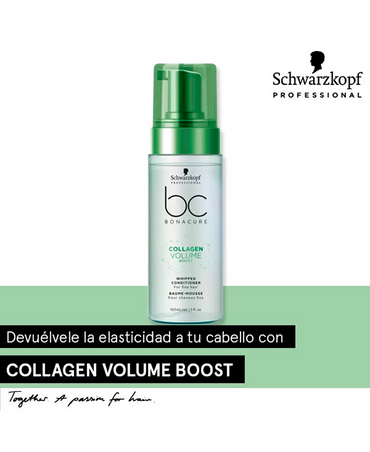 SCHWARZKOPF NUEVO BC COLLAGEN VOLUME BOOST CONDITIONER FOAM 150 ML. - El Palacio De La Belleza