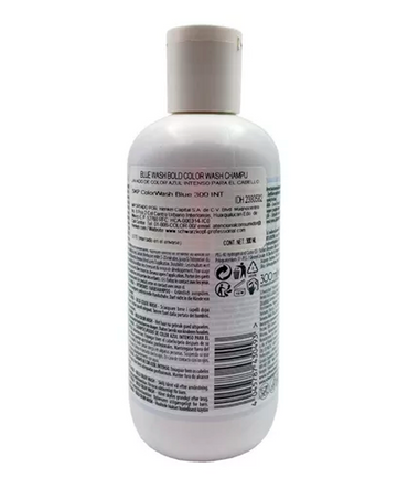 SCHWARZKOPF COLOR BLUE WASH SHAMPOO 250 ML.