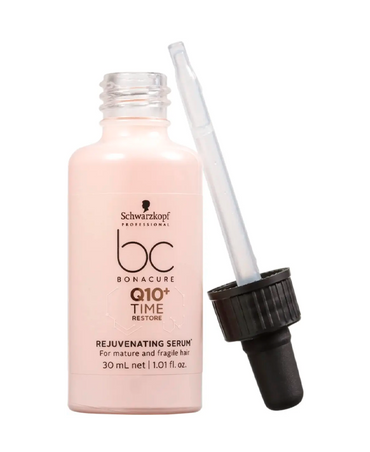 SCHWARZKOPF NUEVO BC Q10+ TIME RESTORE REJUVENATING SERUM 30 ML.(D) - El Palacio De La Belleza