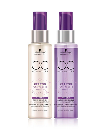 SCHWARZKOPF KERATIN SMOOTH PERFECT DUO LAYERING 100 ML.