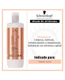 SCHWARZKOPF BLONDME DETOXIFYING SYSTEM ALL BLONDES SHAMPOO 1000 ML. - El Palacio De La Belleza