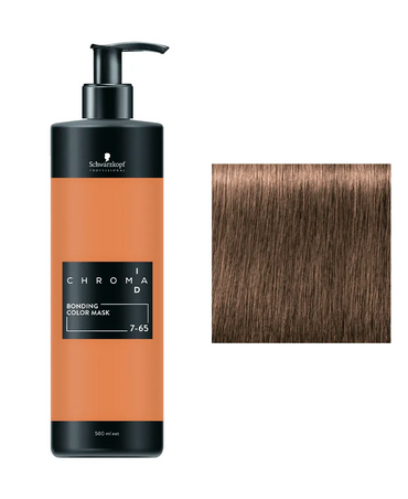 SCHWARZKOPF CHROMA ID BONDING COLOR MASK 500 ML. 7-65
