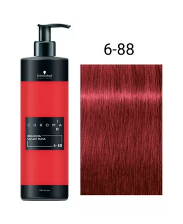 SCHWARZKOPF CHROMA ID BONDING COLOR MASK 500 ML. 6-88