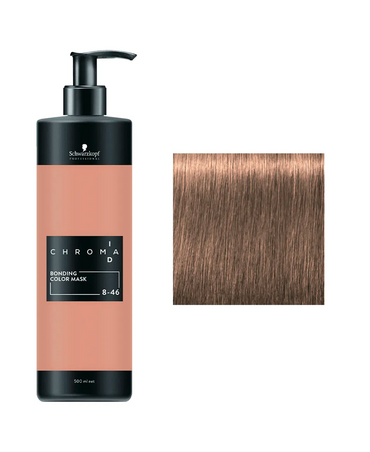 SCHWARZKOPF CHROMA ID BONDING COLOR MASK 500 ML. 8-46