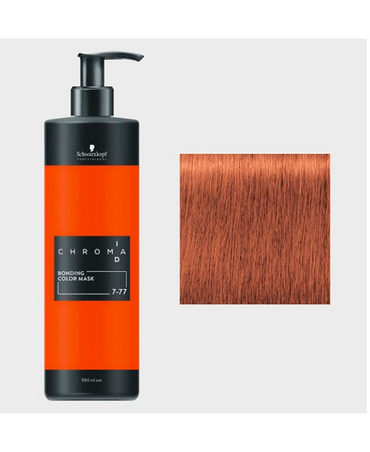 SCHWARZKOPF CHROMA ID BONDING COLOR MASK 500 ML. 7-77