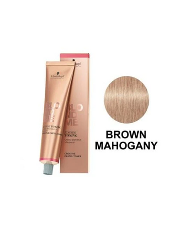SCHWARZKOPF BLONDME T- BROWN MAHOGANY