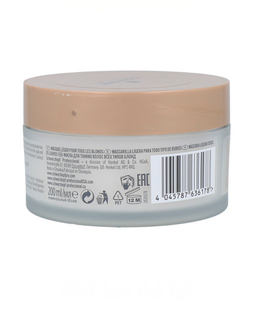 SCHWARZKOPF BLONDME ALL BLONDES LIGHT MASK 200 ML.