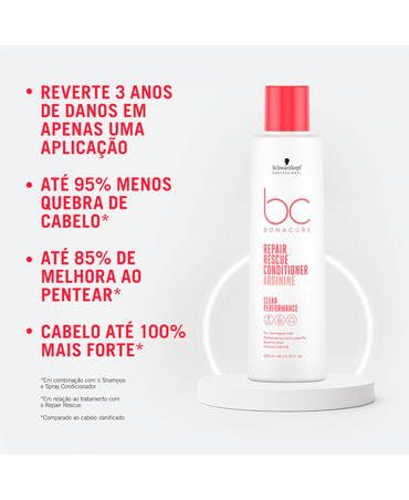 SCHWARZKOPF BC REPAIR RESCUE ARGININE ACONDICIONADOR 200 ML. 2026