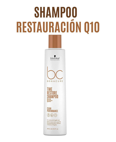 SCHWARZKOPF BC Q10+ TIME RESTORE SHAMPOO 250 ML. 2026