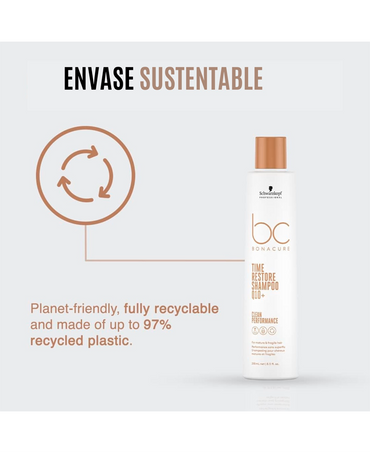 SCHWARZKOPF BC Q10+ TIME RESTORE SHAMPOO 250 ML. 2026