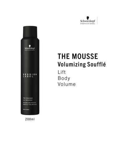SCHWARZKOPF SESSION LABEL THE MOUSSE SOUFFLE 200 ML.