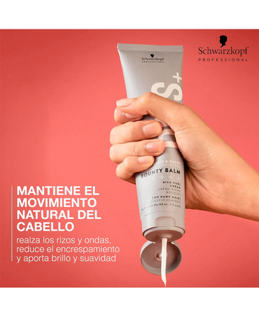 SCHWARZKOPF BOUNTY BALM CREMA DE RIZOS 150 ML. 2026
