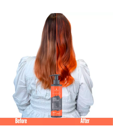 SCHWARZKOPF CHROMA ID BONDING COLOR MASK 300 ML. 7-77 COPPER
