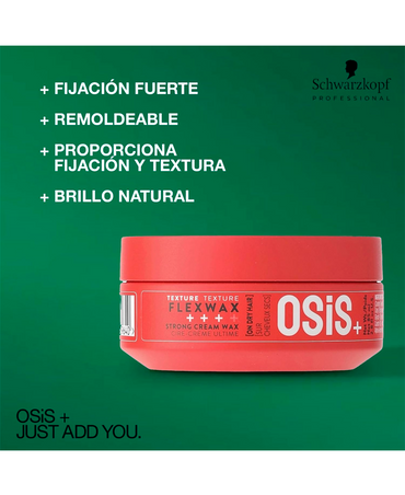 SCHWARZKOPF OSIS+ FLEXWAX TEXTURE 85 ML. 2026