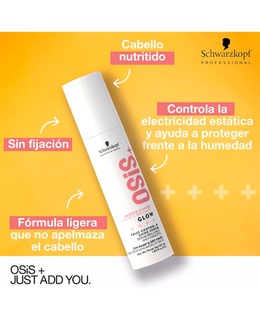 SCHWARZKOPF OSIS+ GLOW SMOOTH & SHINE 50 ML. 2026