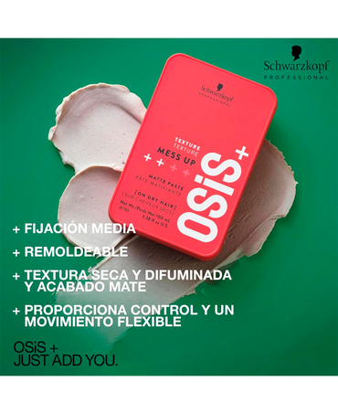 SCHWARZKOPF OSIS+ MESS UP TEXTURE WAX 100 ML 2024