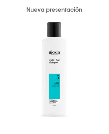 NIOXIN 3 COLOR SAFE CLEANSER SHAMPOO HAIR PERDIDA LEVE 300 ML. - El Palacio De La Belleza