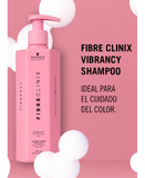 SCHWARZKOPF FIBRE CLINIX 2025 VIBRANCY SHAMPOO 1000 ML. - El Palacio De La Belleza